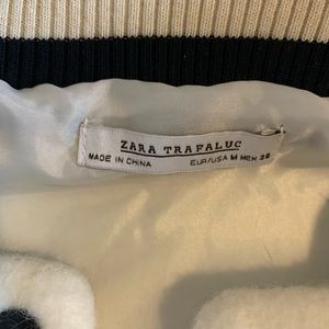 Zara Faux Fur Sleeve Jacket